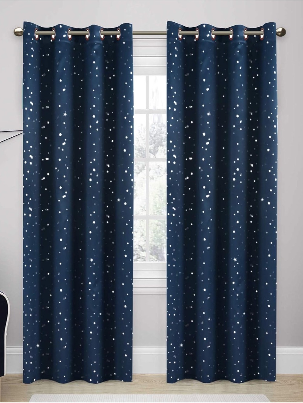 Blackout Star Curtains